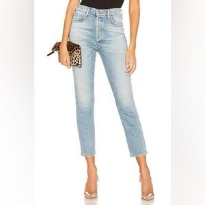 Citizens Of Humanity Olivia Crop High Rise Slim Jeans Size 26